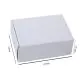 White, 03ply, Flat, Corrugated, Multipurpose, Boxes, 4in x 4in x 1.5in, Pack of 100